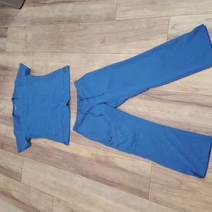 Jockey scrub S top/XSP pants set